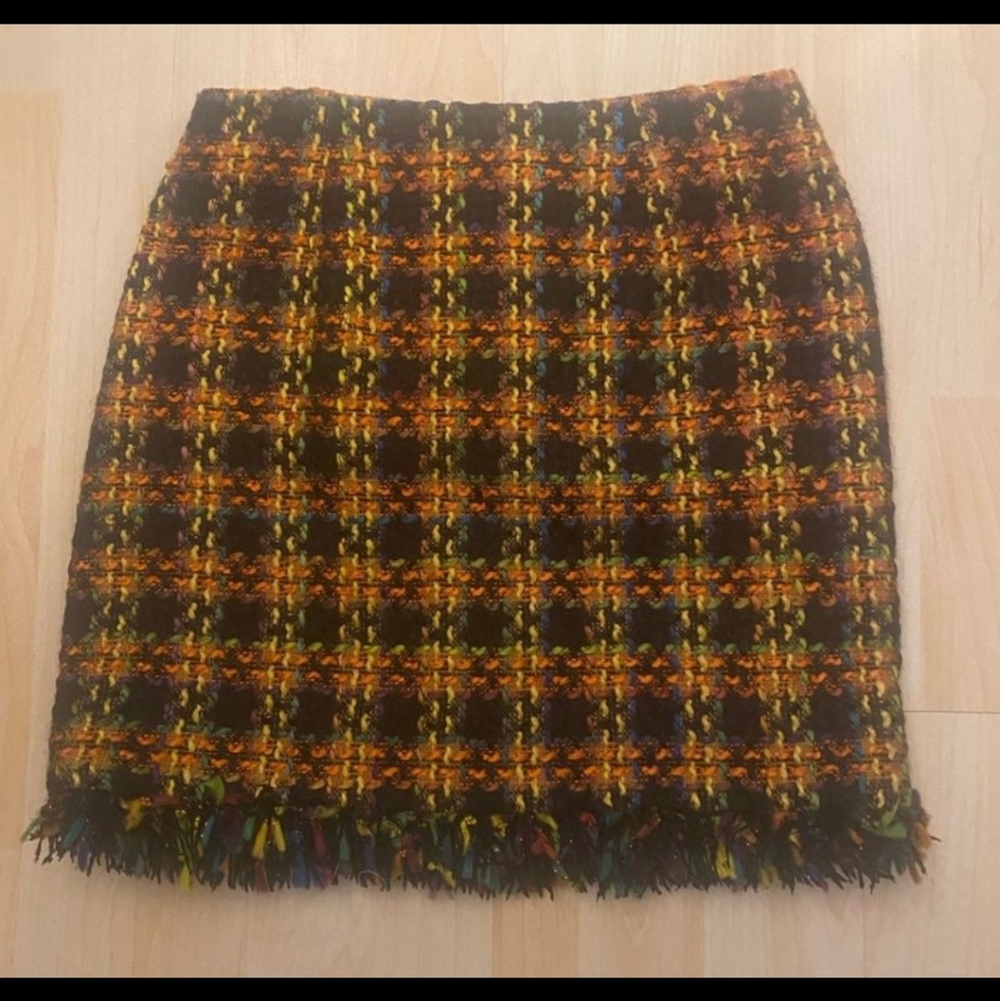 Edward Achour Acrylic&Wool Skirt